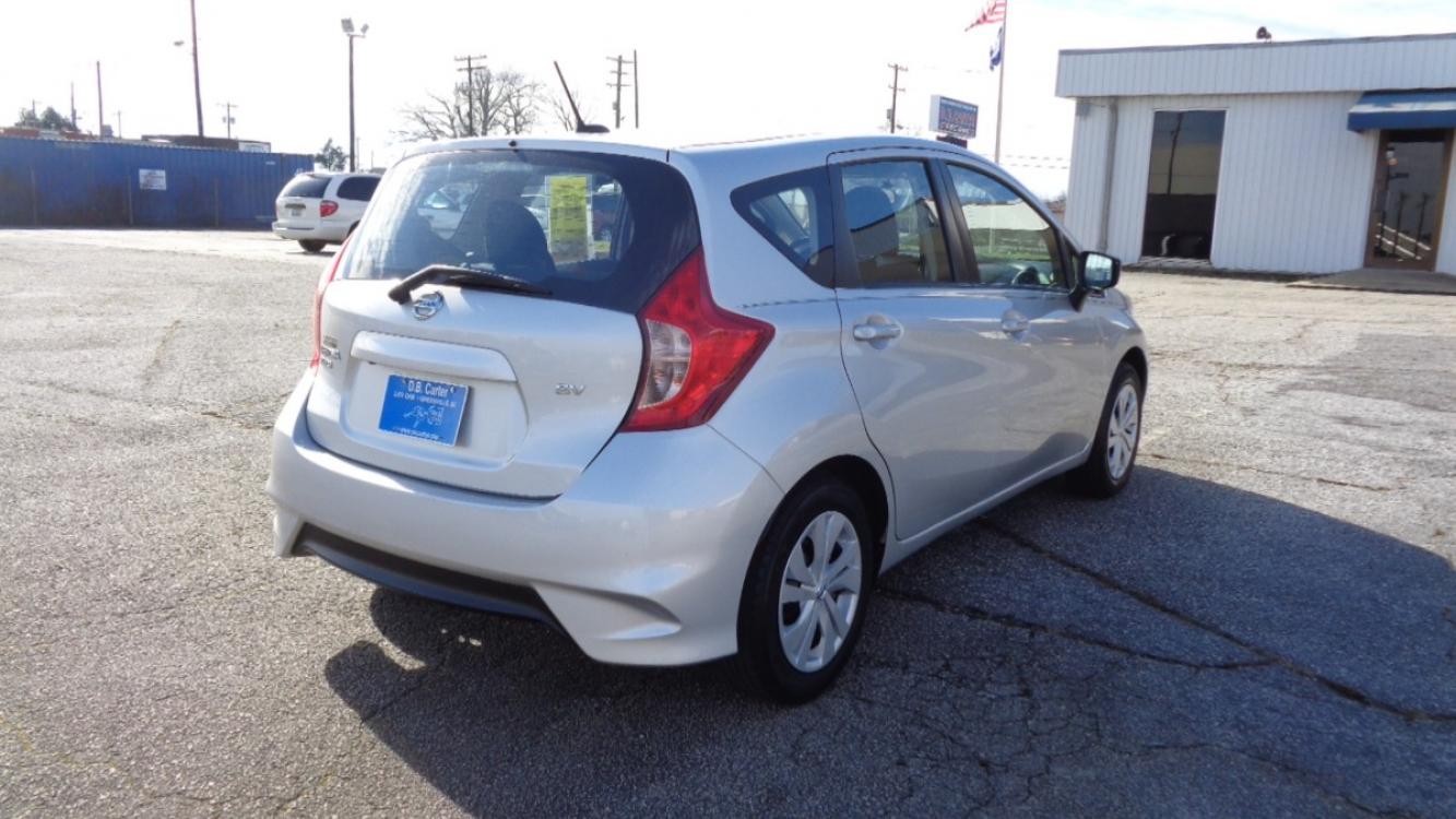 2017 SILVER /BLACK Nissan Versa Note SV (3N1CE2CP8HL) with an 1.6L L4 DOHC 16V engine, CVT transmission, located at 2812 White Horse Road, Greenville, SC, 29611, (864) 269-1711, 34.808655, -82.434776 - 1.6 LITER 4 CYLINDER ENGINE,15 INCH WHEELS,ANTI LOCK BRAKES,ANTI THEFT SYSTEM,TILT STEERING,A/C,DUAL AIRBAGS,FRONT SIDE AIRBAGS,BODY COLOR BUMPERS,MIRRORS,AND DOOR HANDLES,CRUISE CONTROL,USB/AUX OUTLET,VANITY MIRRORS,TRACTION CONTROL,POWER MIRRORS AND DOOR LOCKS,REAR WIPER/WASHER,REAR DEFOGGER,MULTI - Photo #3