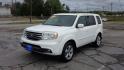 2013 WHITE /GRAY Honda Pilot EX-L 2WD 5-Spd AT (5FNYF3H53DB) with an 3.5L V6 SOHC 24V engine, 5-Speed Automatic transmission, located at 2812 White Horse Road, Greenville, SC, 29611, (864) 269-1711, 34.808655, -82.434776 - 3.5L V6 ENGINE,ALLOY WHEELS,ANTI LOCK BRAKES,ANTI THEFT SYSTEM,TILT/REACH STEERING,A/C, 2 ZONE A/C CLIMATE CONTROL,DUAL A/C,DUAL AIRBAGS,FRONT/REAR SIDE AIRBAGS,BODY COLOR BUMPERS,MIRRORS,AND DOOR HANDLES,CRUISE CONTROL,AUTOMATIC HEADLIGHTS,FOG LIGHTS,USB/AUX OUTLET,LIT VANITY MIRRORS,TRACTION CONTR - Photo #0