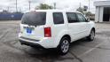 2013 WHITE /GRAY Honda Pilot EX-L 2WD 5-Spd AT (5FNYF3H53DB) with an 3.5L V6 SOHC 24V engine, 5-Speed Automatic transmission, located at 2812 White Horse Road, Greenville, SC, 29611, (864) 269-1711, 34.808655, -82.434776 - 3.5L V6 ENGINE,ALLOY WHEELS,ANTI LOCK BRAKES,ANTI THEFT SYSTEM,TILT/REACH STEERING,A/C, 2 ZONE A/C CLIMATE CONTROL,DUAL A/C,DUAL AIRBAGS,FRONT/REAR SIDE AIRBAGS,BODY COLOR BUMPERS,MIRRORS,AND DOOR HANDLES,CRUISE CONTROL,AUTOMATIC HEADLIGHTS,FOG LIGHTS,USB/AUX OUTLET,LIT VANITY MIRRORS,TRACTION CONTR - Photo #3